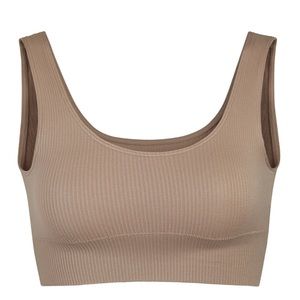Skims stretch ribbed bralette Desert
